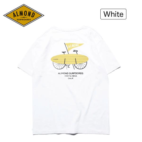 アーモンド サーフボード Tシャツ トップス Almond Surfboards BICYCLE 半...