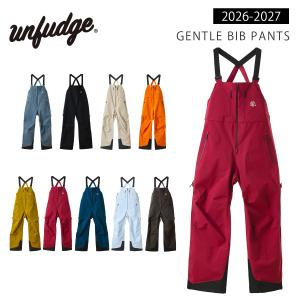 ワイド 予約商品 26-27 アンファッジ ボードパンツ ジェントル ビブ