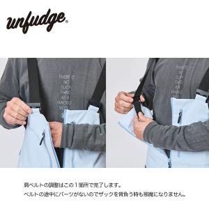 アンファッジ スノーボードウェア ピープ ビブ...の詳細画像5