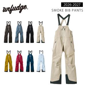 24-25☆UNFUDGE OUTWEAR【アンファッジ】PEEP BIB PANTS(BASIC FIT