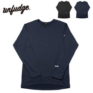 アンファッジ ベースレイヤー unfudge UN1000 Crew Neck Underwear クルーネック アンダーウェア メンズ レディース ファーストレイヤー スノーボードウェア