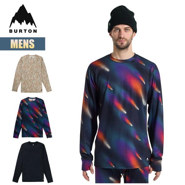 バートン ベースレイヤー メンズ トップス 25-26 Burton ミッドウェイト クルーネック ...