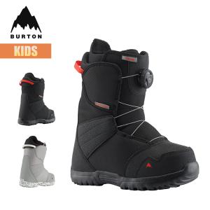 バートン スノーボードブーツ キッズ 23-24 Burton ジップライン ボア W24JP-131911 Kids Zipline BOA Snowboard Boot ダイヤル式 ボアシステム 子供 こども