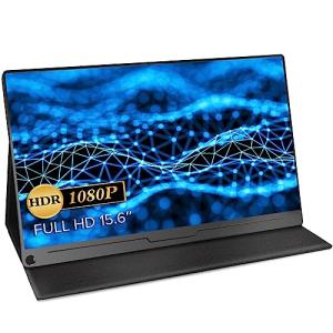 Newsoul モバイルモニター 15.6インチ モバイルディスプレイ 自立型