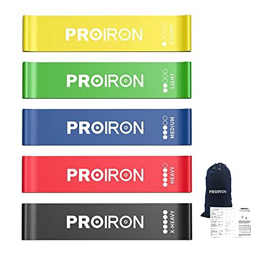 PROIRON エクササイズバンド 滑り止め トレーニング ゴムバンド フィットネス ループバンド ...