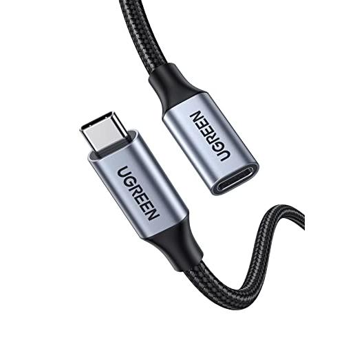 UGREEN USB C延長ケーブル USB 3.1 Gen 2 (10Gbps) Thunderb...