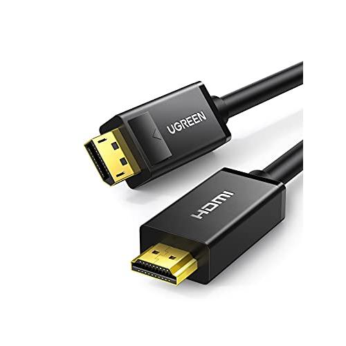 UGREEN DisplayPort HDMI 変換ケーブル 【4K@30Hz/2m】ディスプレイポ...
