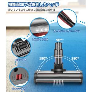 互換品ダイソン 用 ヘッド V6 カーペットO...の詳細画像3