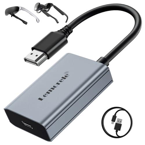 Xreal HDMI to USB C 交換アダプター 4K@60Hz Xreal Air2 pro...