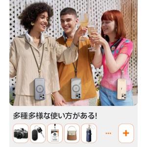 外出が身軽に・丈夫さ スマホストラップ iPh...の詳細画像2