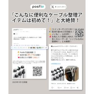 JOYROOM ケーブルホルダー6個セット・業...の詳細画像1