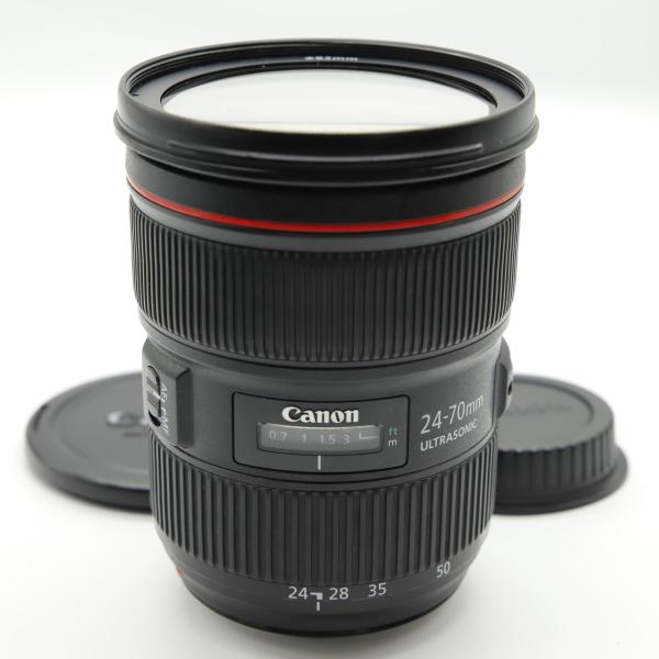【並品】Canon 標準ズームレンズ EF24-70mm F2.8L II USM フルサイズ対応
