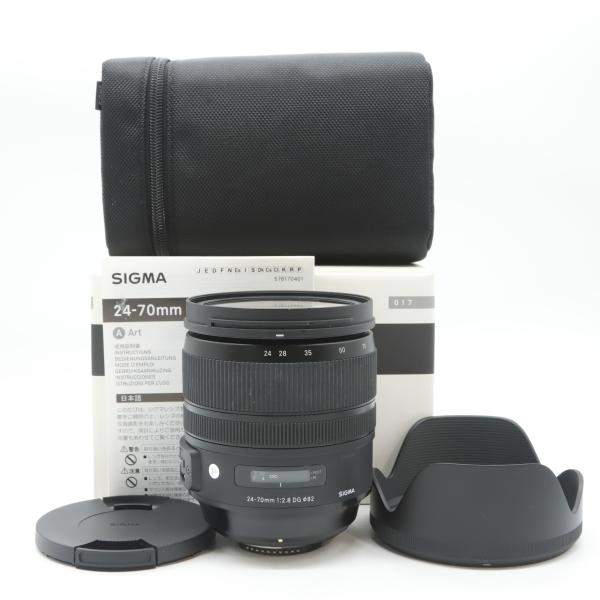 【並品】シグマ(Sigma) レンズ 24-70mm F2.8 DG OS HSM Nikon ニコ...