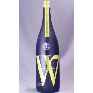 W 亀の尾50 純米 無濾過原酒 生酒 1800ml