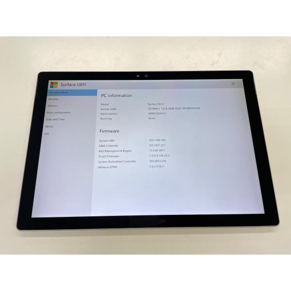 ★送料無料★Surface Pro 4 1724★グレイ★0009280001677★SYS★06/...