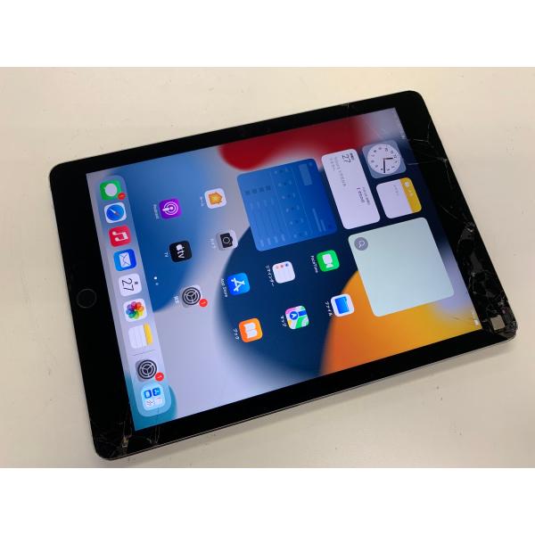 ★送料無料★ジャンク★au★iPad Air 2 Wi-Fi + Cellular 16GB★グレイ...