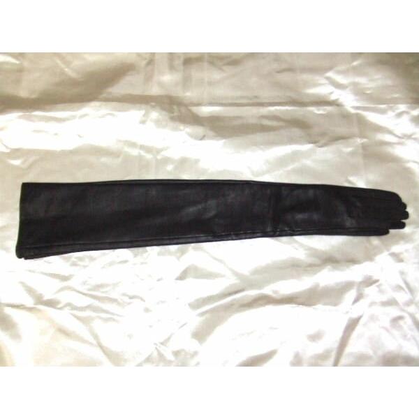 ●貴重の１枚皮　羊革80ｃｍ　本革手袋　レザー　防寒　プレゼント　騎士　　衣装　コスチューム　コミケ...