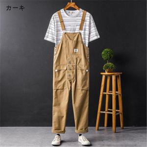 サロペット メンズ パンツ オーバーオール サ...の詳細画像1