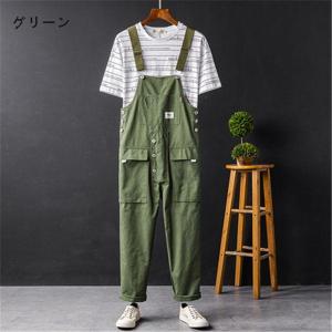 サロペット メンズ パンツ オーバーオール サ...の詳細画像4