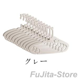 ベビーハンガー サイズ調整可 10本セット 跡...の詳細画像1