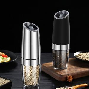 電動ミル ペッパーミル 電動 ミル ソルト&amp;ペッパーミル スパイスミル ソルトミル マルチミル ライト付き胡椒挽き 塩挽き コショウ 胡椒 こしょう