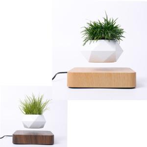 500円OFF 磁気浮上 盆栽 回転し続ける 静安性動作 回転フローティングポット