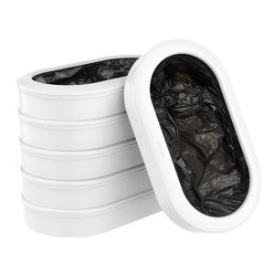 500円OFFクーポン TOWNEW T3用 リフィルリング6個セット 半透明ブラック 全自動スマートゴミ箱 トーニュー スマート トラッシュボックス ゴミ袋