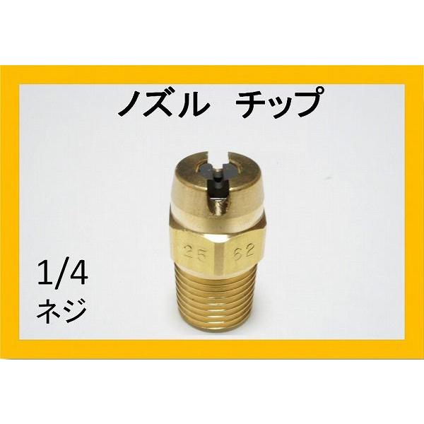 ノズルチップ　（1/4ネジ）