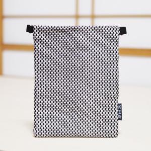 道中財布 小 刺し子 黒色 江戸打ち紐 祭り ...の詳細画像2