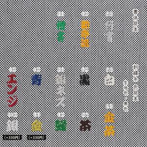 道中財布 小 刺し子 江戸打ち紐 2列刺繍 名...の詳細画像3