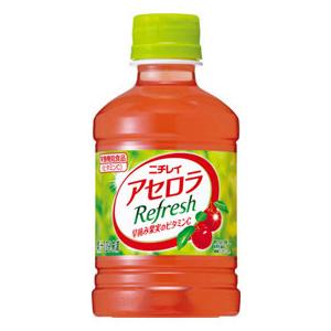 果汁入りジュース サントリー ニチレイ アセロラ Refreshリフレッシュ 280ml×24本 ペ...
