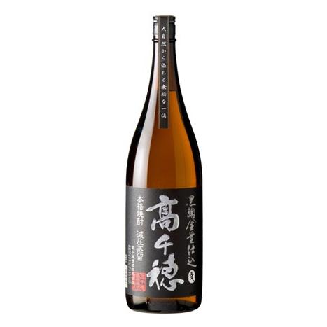 高千穂酒造 高千穂 黒麹 麦 25度 1.8L麦焼酎