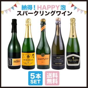 ワインセット セレクト スパークリング ワイン ハーフサイズ 6本セット