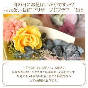 プリザーブドフラワーギフト Soleil ソレ...の詳細画像3