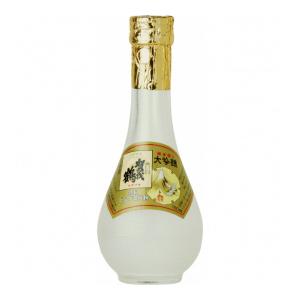 賀茂鶴酒造 日本酒 特製ゴールド賀茂鶴 180ml 丸瓶 桜の金箔入り