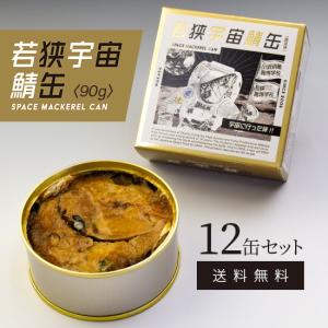 サバ缶 若狭宇宙鯖缶 SPACE MACKEREL CAN 90g×6缶セット 送料無料 : 酒