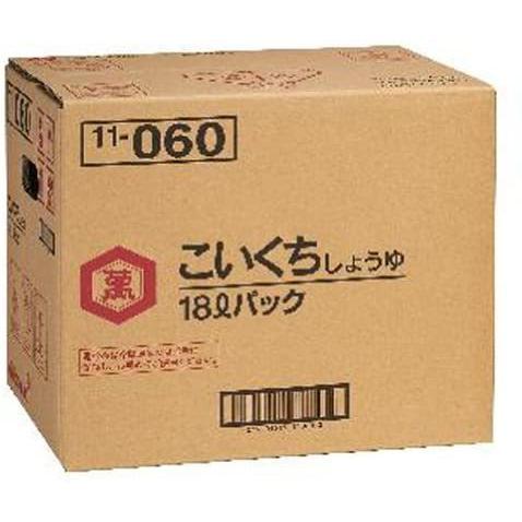 キッコーマンこいくちしょうゆ 18L パック 業務用 濃口 醤油