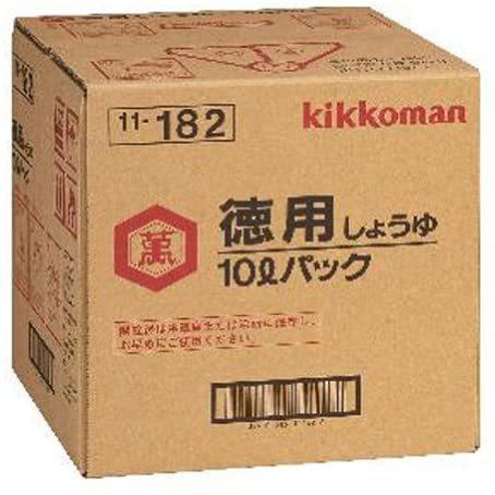 キッコーマン徳用こいくちしょうゆ 10L パック 業務用 濃口 醤油