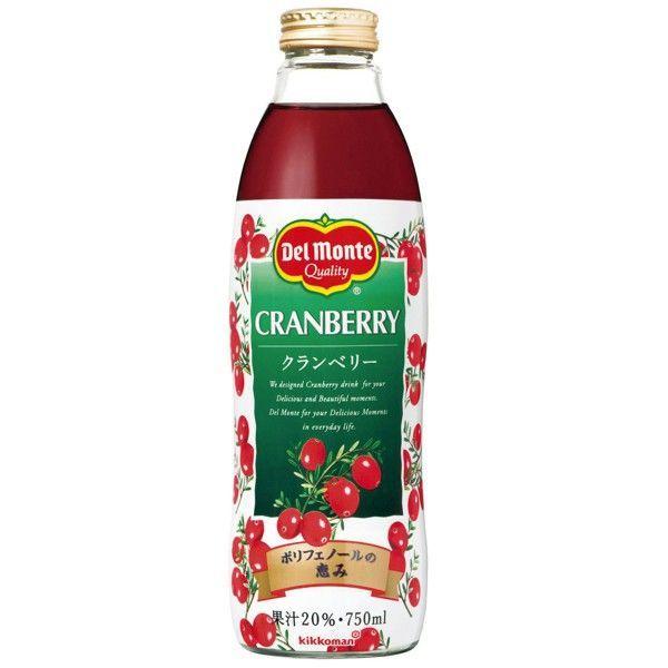 デルモンテ クランベリー 20 750ml 瓶