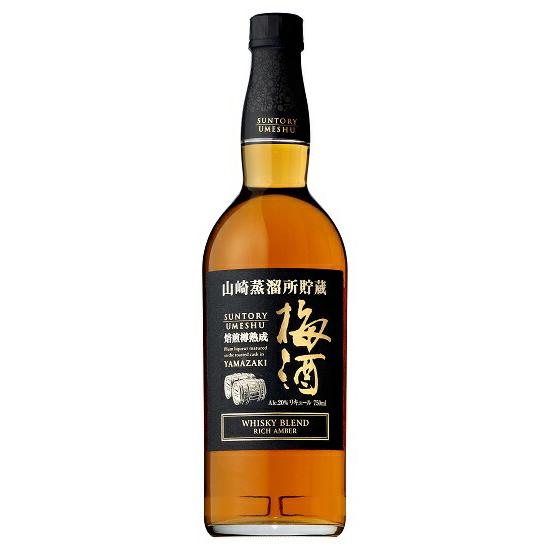 サントリー梅酒 山崎蒸溜所貯蔵 焙煎樽熟成梅酒 リッチアンバー 20° 750ml