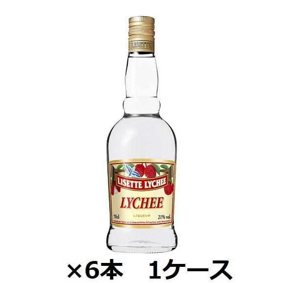 サッポロビール 21° リゼット ライチ 700ml×6本 1ケース ライチリキュール