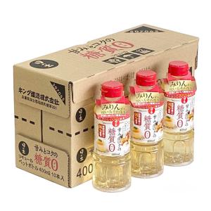 キング醸造日の出 甘みとコクの糖質ゼロ 保存料・人工甘味料無添加 400ml×10本