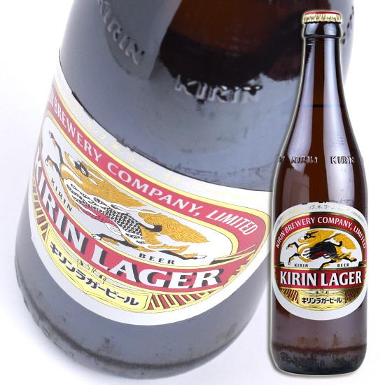 キリンビール キリン ラガー中瓶 1本 500ml 瓶ビール 中瓶