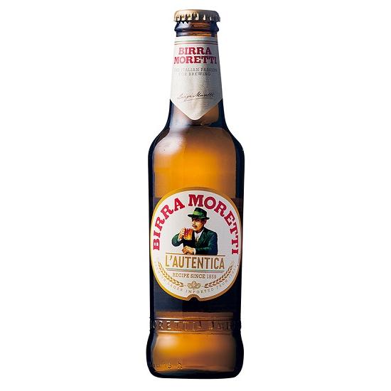 瓶ビール モレッティ ビール 330ml 小瓶 1本 イタリア BIRRA MORETTI