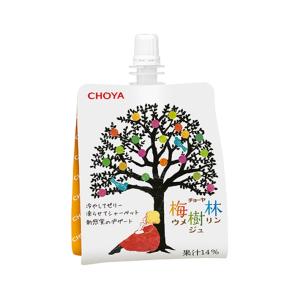 ゼリー 飲料 チョーヤ 梅樹林 ソフトパウチ 180g 12個 セット 送料無料 夏バテ防止 リフレ...