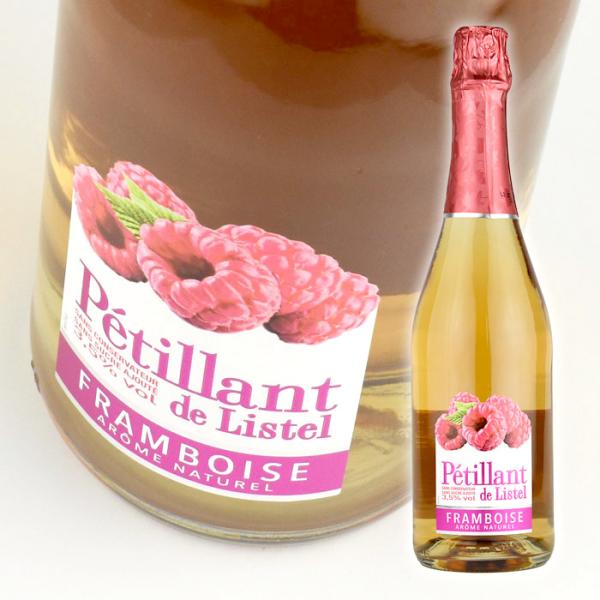 スパークリングワイン 3.5度 ペティアン ド リステル フランボワーズ 750ml 1本