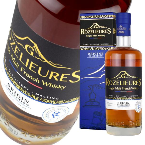 ウイスキー 40度 ロゼリュー オリジン コレクション シングルモルトフレンチウイスキー 700ml...
