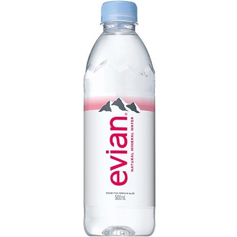 ミネラルウォーター エビアン 500ml×24本 1ケース 送料無料