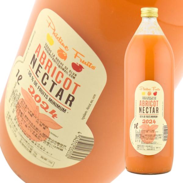 フィディーヌ フルーツ社 アプリコットネクター あんず果汁入り飲料 1000ml 1本