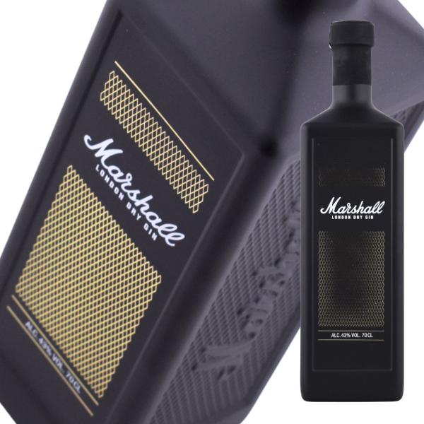 ジン 43度 マーシャル ロンドン ドライジン 700ml 正規